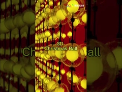 Świąteczna piłka 3D Pixel Led 50 choinka w pełnym kolorze wodoodporna